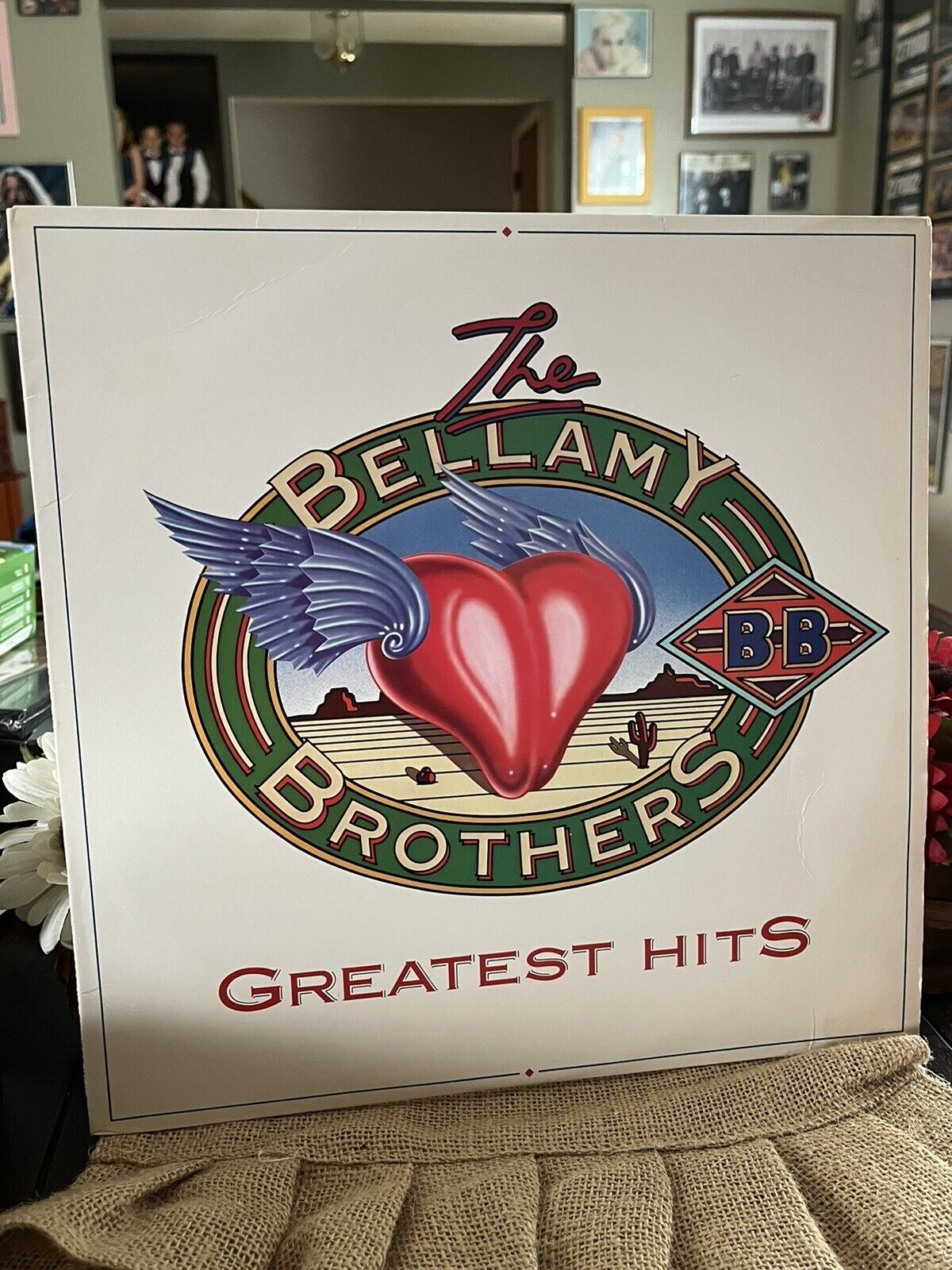 The Bellamy Brothers Greatest Hits Vinyl LP WB Records 1982 USED EX Cond.