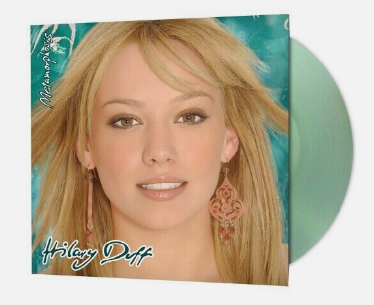 Hilary Duff - Metamorphosis Vinyl LP (Soda Bottle Clear) Disney IN HAND
