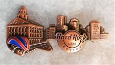 HARD ROCK CAFE BOSTON 3D BRONZE SKYLINE GUITAR SERIES PIN # 94566 picture