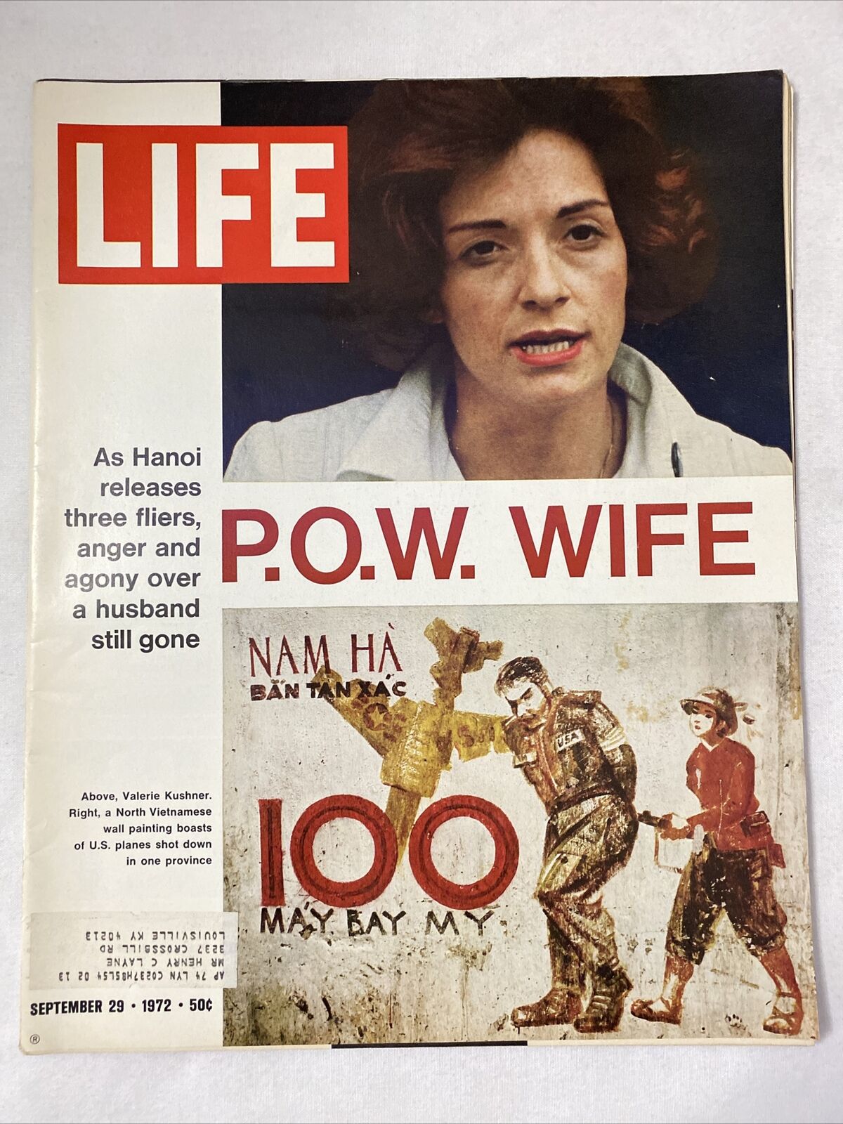 1972 September 29, Life Magazine, A POW Wife Turns Political (BM13)