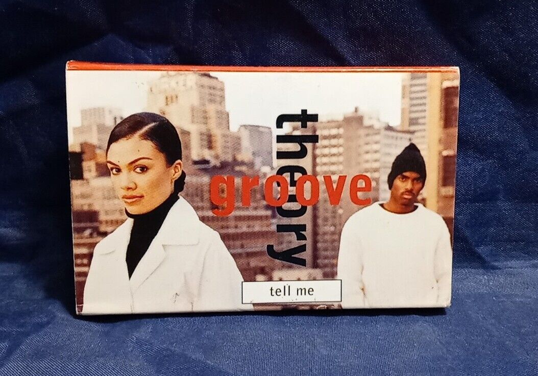Groove Theory Tell Me Vintage 1995 Cassette Single Bryce Wilson Henchmen Sony