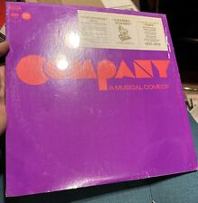 COMPANY A Musical Comedy Original Broadway Cast Lp Stephen Sondheim HYPE STICKER picture