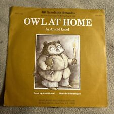 Vintage 1975 Owl At Home Scholastic Records Children’s Read Along Record Lp picture