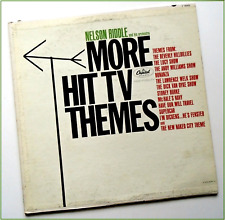 NELSON RIDDLE - MORE HIT TV THEMES  - Capitol T1869 - 60's Vinyl HiFi LP Record picture