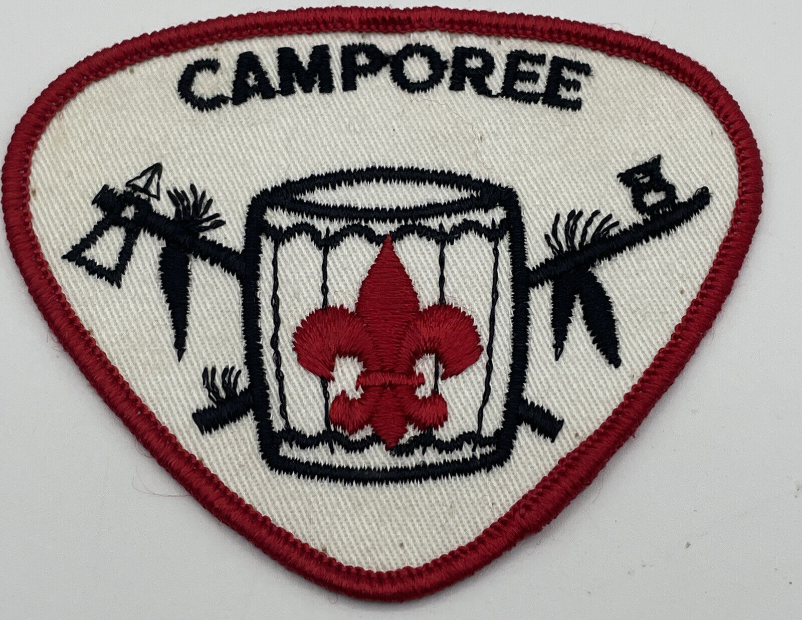 Camporee Drum BSA Patch Boy Scouts