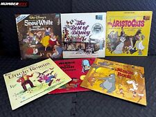 6x 1970s Disneyland Vinyl Records Snow White Aristocats Disney Winnie Pooh Remus picture