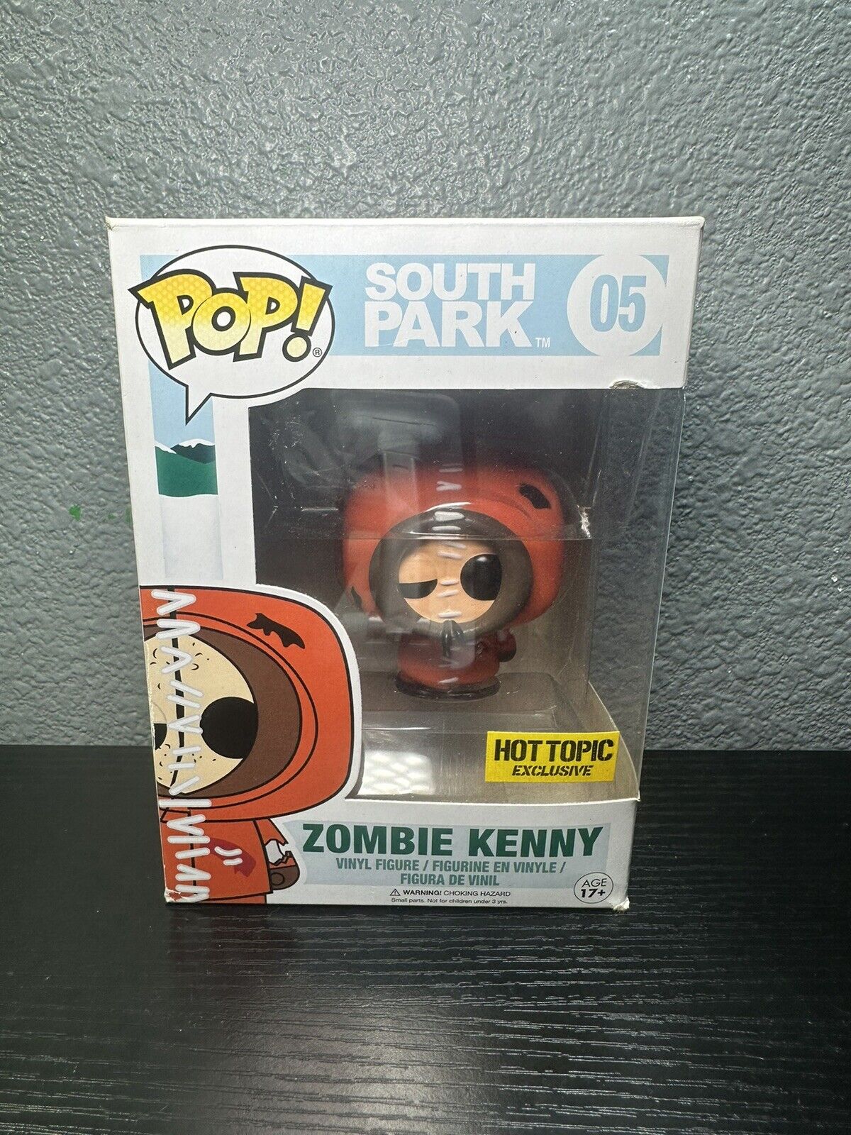 Funko Pop South Park #05 Zombie Kenny Hot Topic Exclusive Vinyl Figure