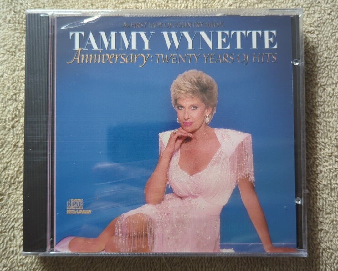 Tammy Wynette ~ Anniversary ~ 20 Years of Hits CD *Brand New*