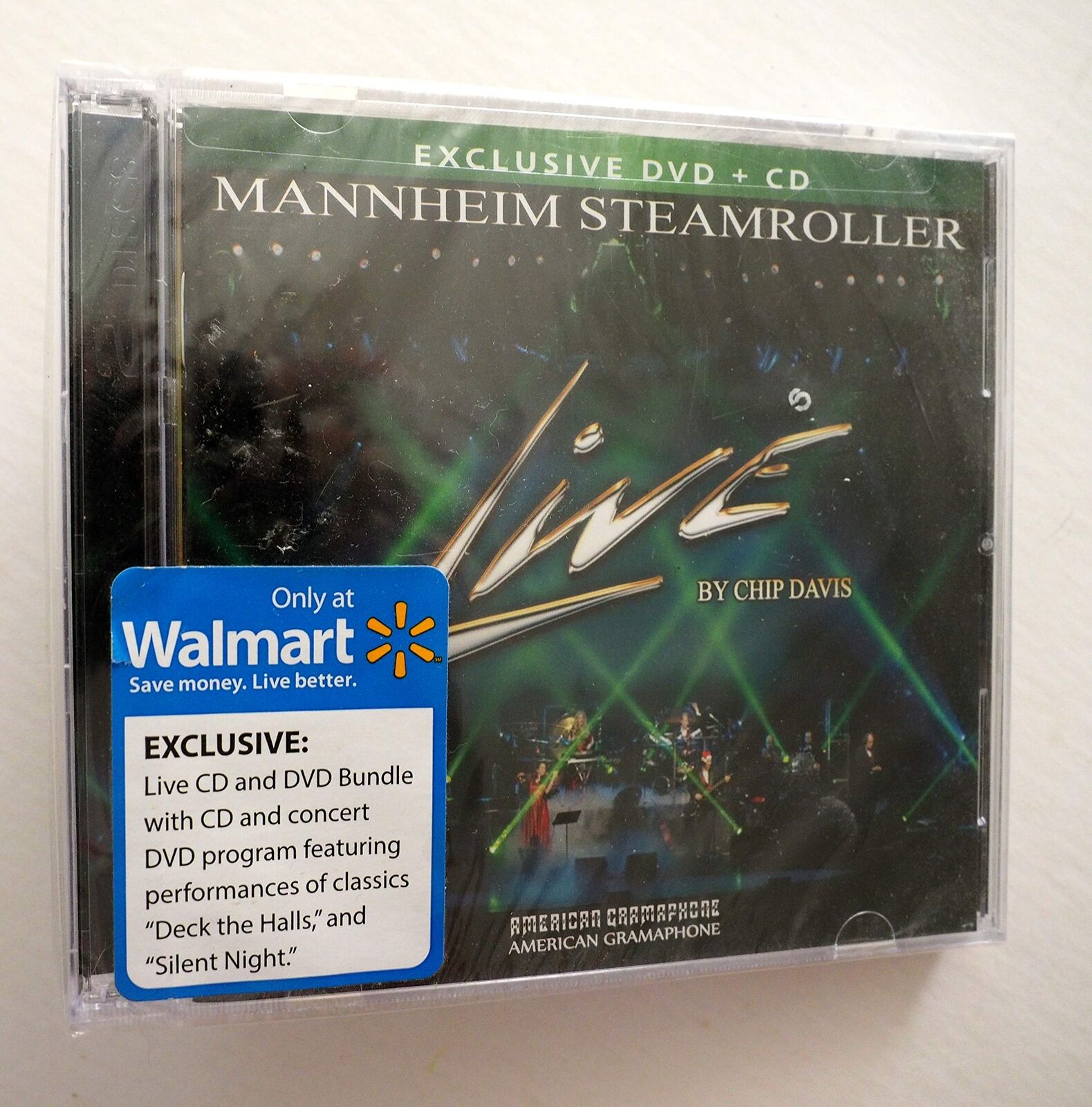 Mannheim MANNHEIM STEAMROLLER-LIVE -CD+DVD- (CD)