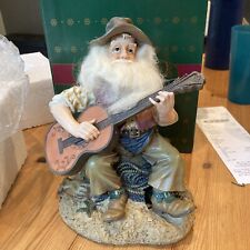Guitar Singing Cowboy Playing Santa Claus Coming to Town Mountain Man-Non Workin picture