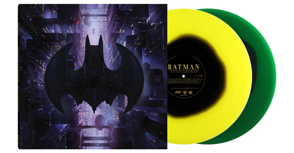 NEW Batman 1989 MONDO Movie Expanded Score 2xLP Vinyl Elfman