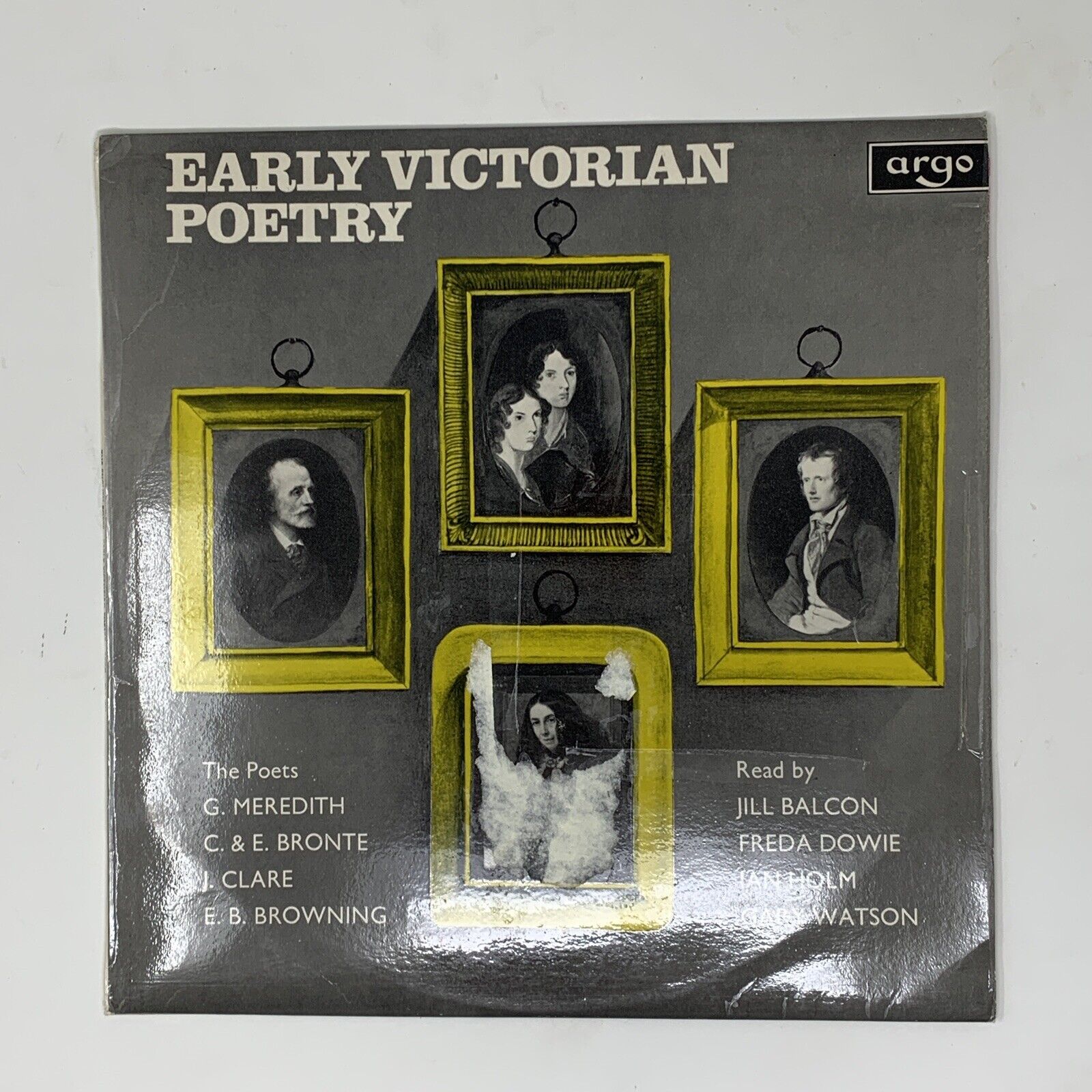 Early Victorian Poetry Vinyl Record Album Bronte Browning Meredith Clare PLP1044