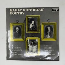 Early Victorian Poetry Vinyl Record Album Bronte Browning Meredith Clare PLP1044 picture