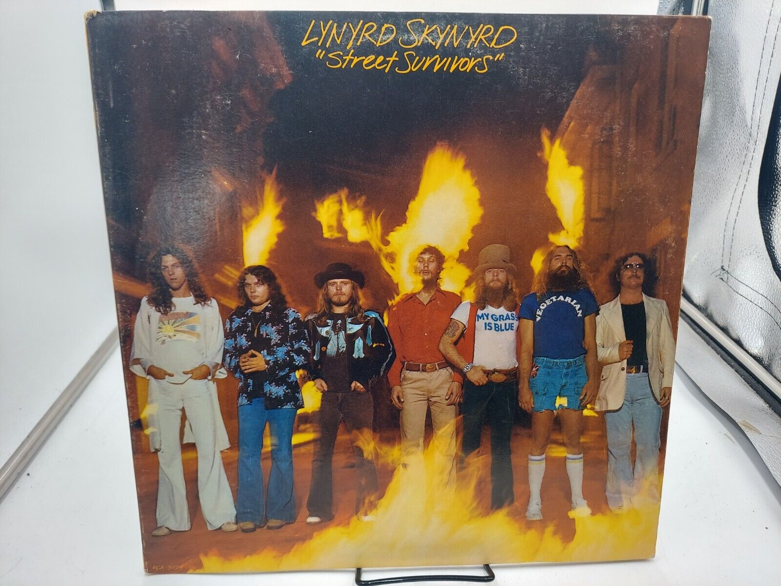 LYNYRD SKYNYRD Street Survivors LP Record 1977 MCA Ultrasonic Clean EX cVG+