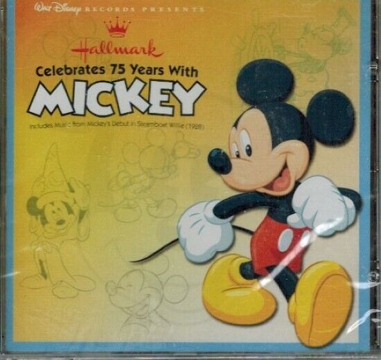 Hallmark Celebrates 75 Years with Mickey - Music CD -  -   -  - Very Good - Audi