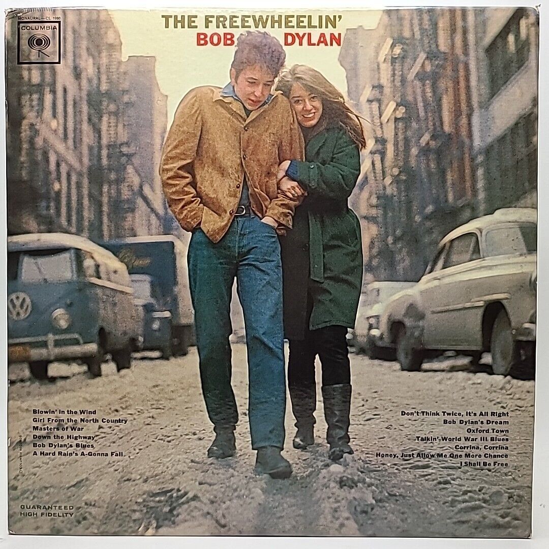 Bob Dylan- The Freewheelin\' Bob Dylan Original 1963 MONO Vinyl LP Columbia VG/EX