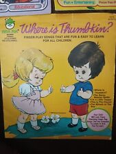 Vintage Peter Pan Presents Where Is Thumbkin picture