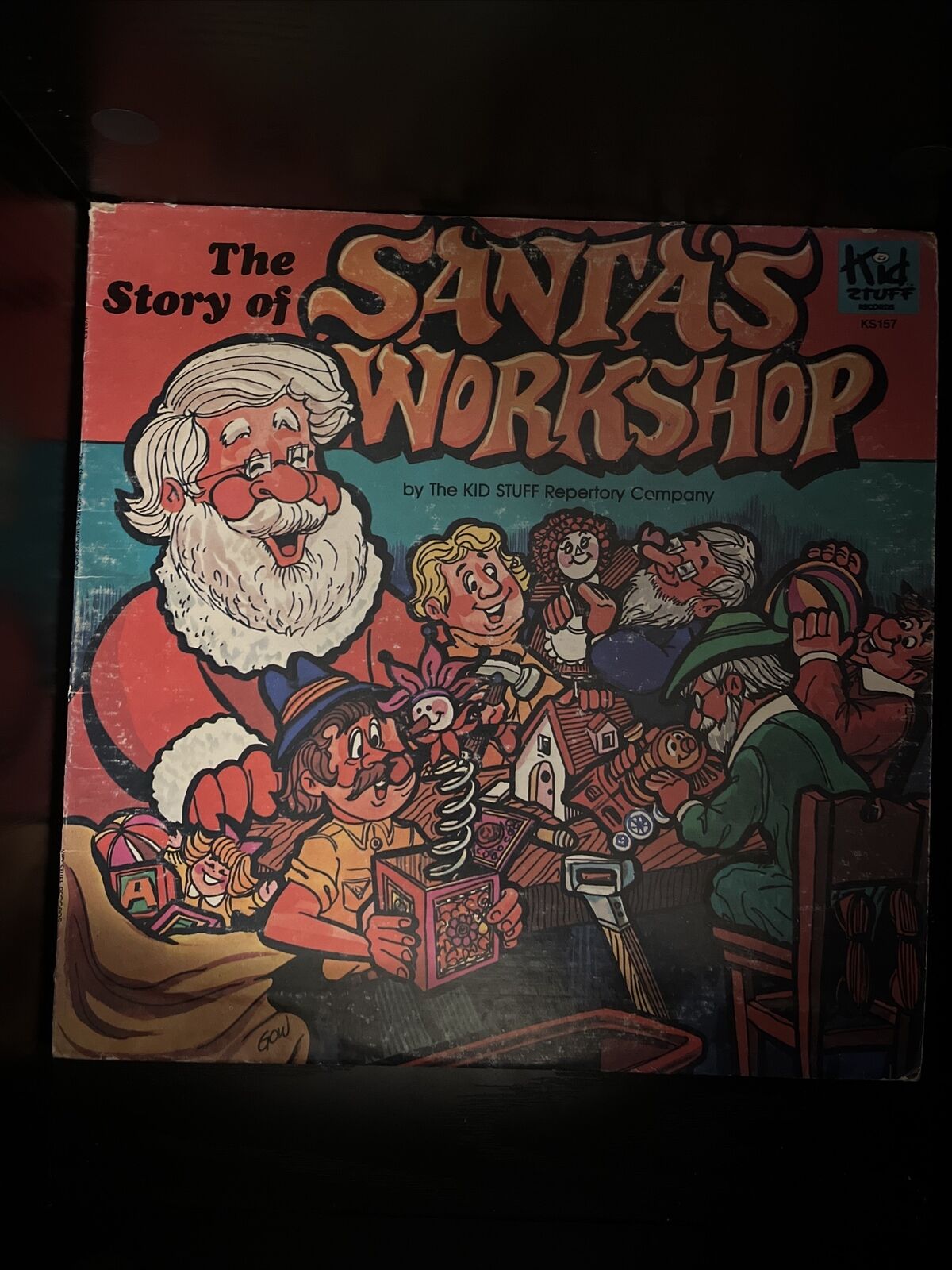 The story of Santa’s workshop vintage 1978 record