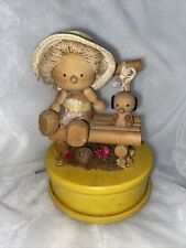 Vintage George Good Music Box Girl & Dog picture