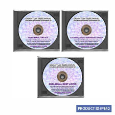 3 CDs END IMPOTENCY TREATMENT CURE ERECTION AID LOVER SEXUAL PERFORMANCE ANXIETY picture