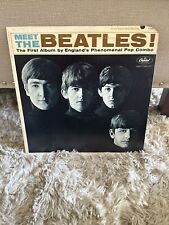 Meet The Beatles RARE MONO 1st Press T 2047 MISSING PRODUCER/NO GEORGE MARTIN picture