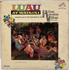Luau at Waikiki Recorded Live at the Long House at Hilton Hawaiian Village 1964 picture