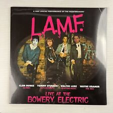Walter Lure / Clem Burke - L.A.M.F. Live At The Bowery LP (Record, 2017) NEW picture