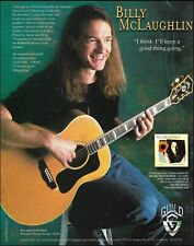 Billy McLaughlin Fingerdance Guild M450 acoustic guitar advertisement 1997 ad picture