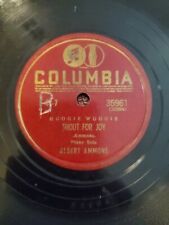 Albert Ammons 78rpm Single 10-inch Columbia Records #35961 Shout For Joy  picture