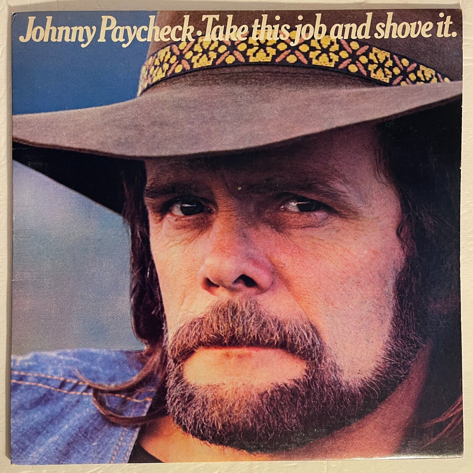 Johnny Paycheck ‎– Take This Job And Shove It Vinyl, LP Epic ‎– PE 35045