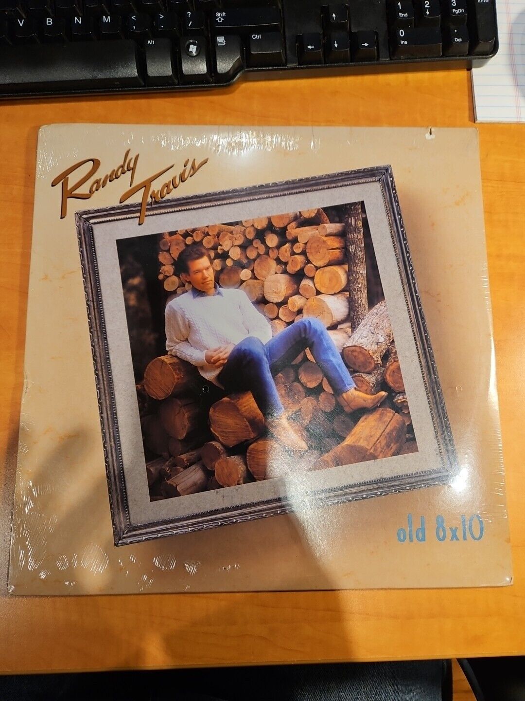 ALBUM LP RANDY TRAVIS OLD 8 X 10, WB