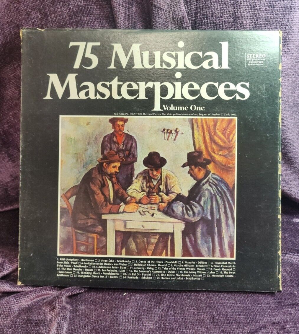 Vintage 75 Musical Masterpieces Vol. 1 CG-101 Vinyl 12\'\' 