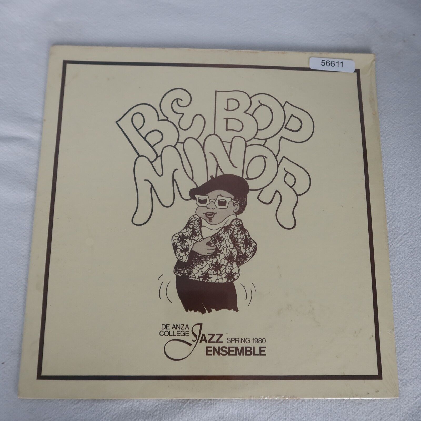 NEW De Anza College Jazz Ensemble Be Bop Minor Spring 1980 Record w/ Shrink LP V