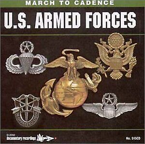 U S ARMED FORCES - March To Cadence With The U.s. Armed Forces - CD - Super
