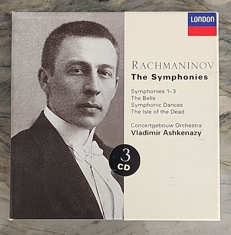Rachmaninoff: The Symphonies - Vladimir Ashkenazy, Concertgebouw (3 CD, 1998)
