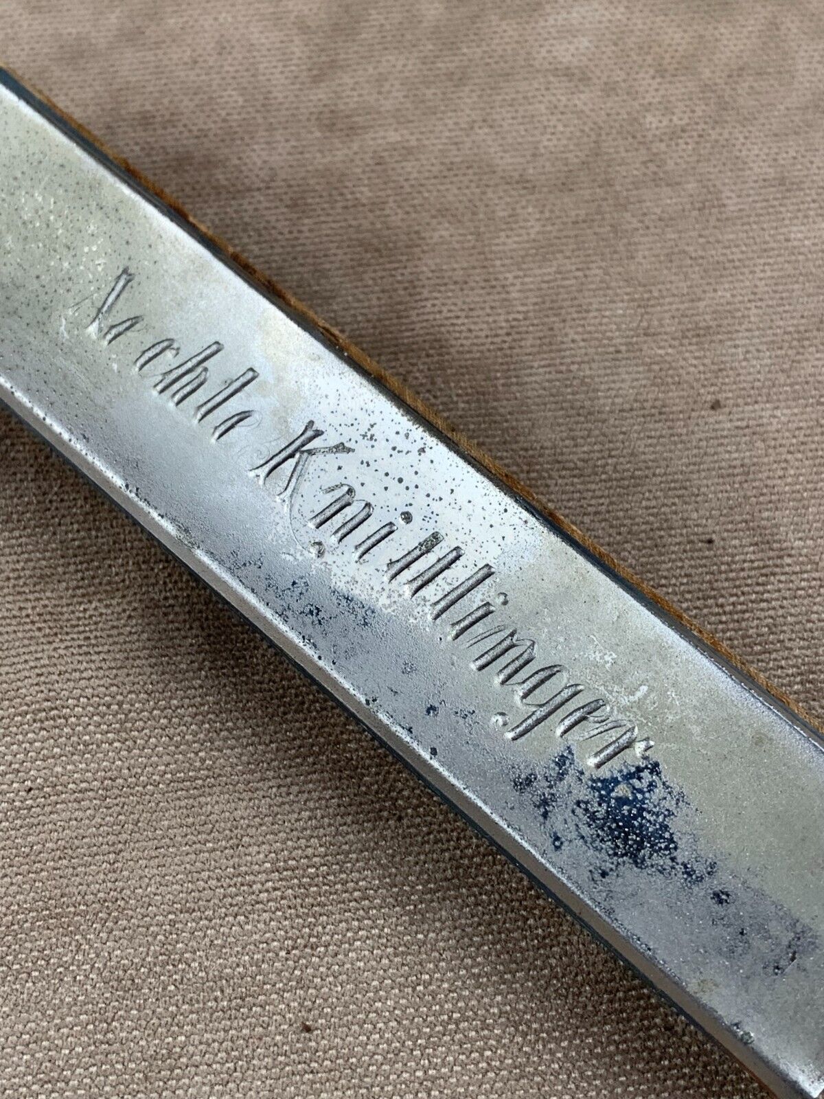 WWII. WW2. German personal harmonica of a Wehrmacht soldier