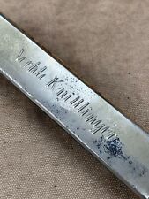 WWII. WW2. German personal harmonica of a Wehrmacht soldier picture