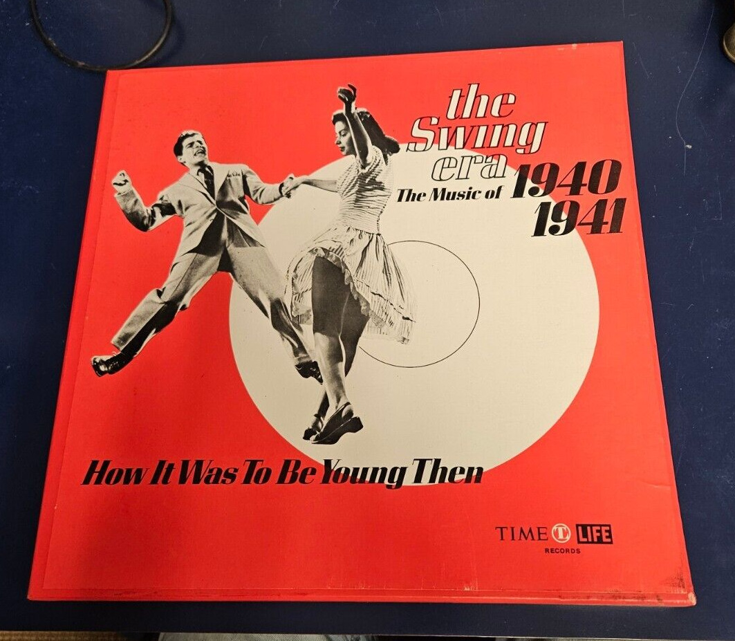 Vintage Jazz Box Set The Swing Era 1940-1941 Time Life Records Includes Magazine
