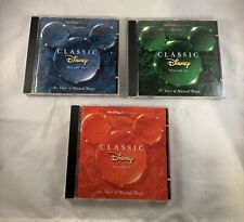 Vintage Disney-60 Years of Musical Magic CD's-II,III,V-Lot picture