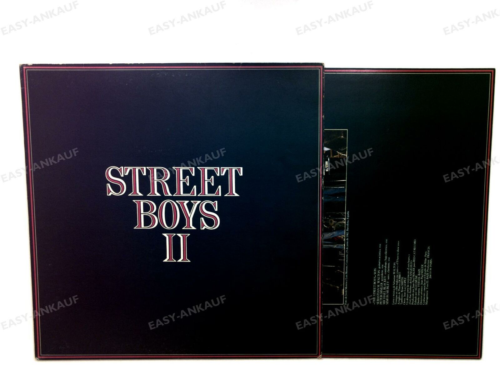 Street Boys - II ESP LP 1982 + Innerbag .*