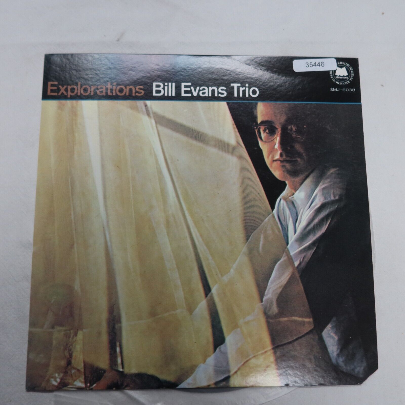 Bill Evans Trio Explorations MILESTONE LP Vinyl Record Album
