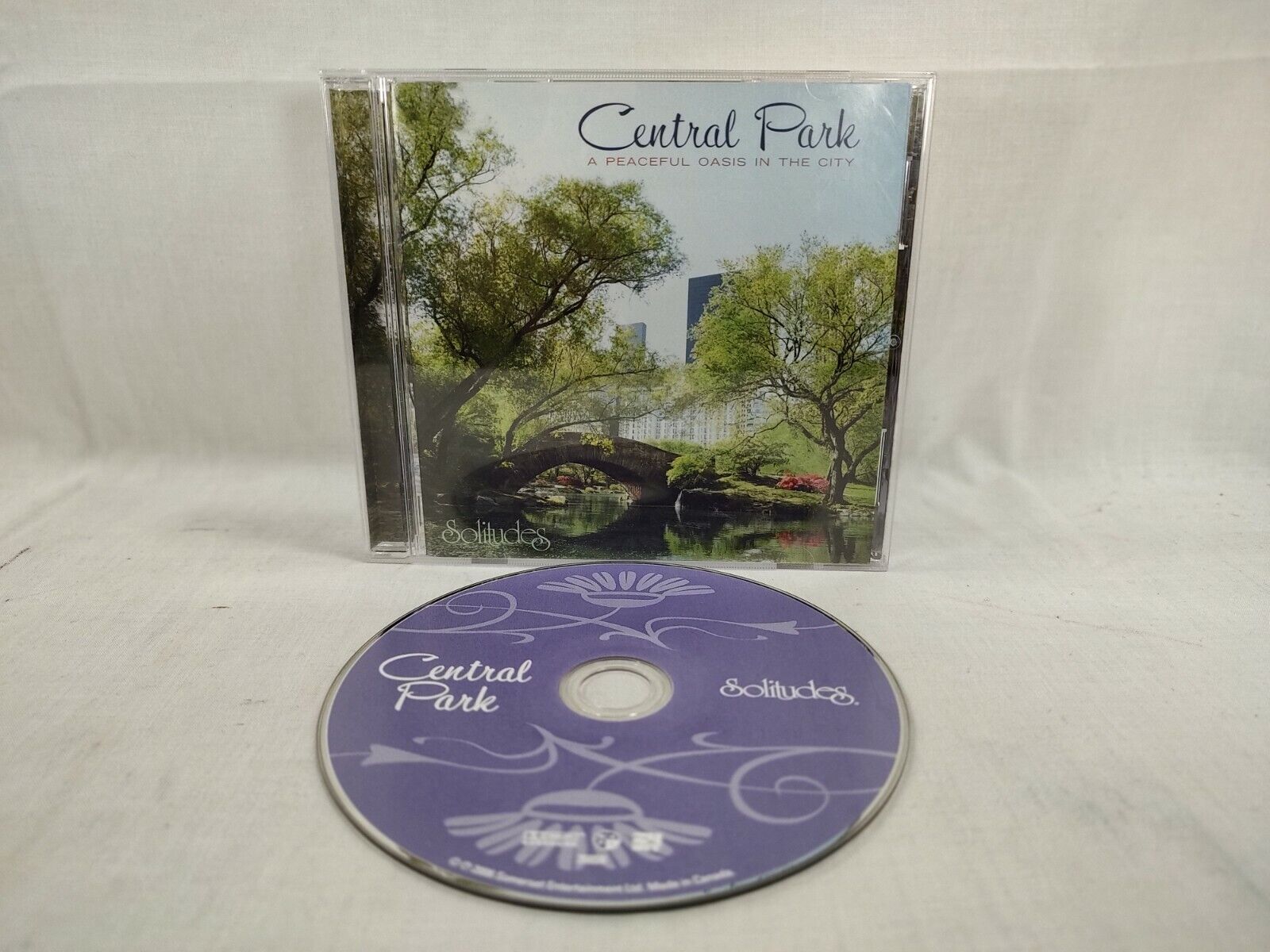 Solitudes Dan Gibson Central Park A Peaceful Oasis In The City New York CD