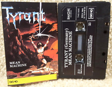 Tyrant (Germany) Mean Machine Cassette Tape Banzai Records Canada Vintage 1984 picture
