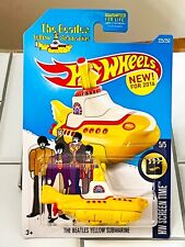 THE BEATLES-HOT WHEELS-THE YELLOW SUBMARINE MATTEL NEW 2016 AUTHENTIC picture