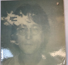 Original John Lennon Imagine Vinyl Record and Poster and Postcard Vintage 1971 picture