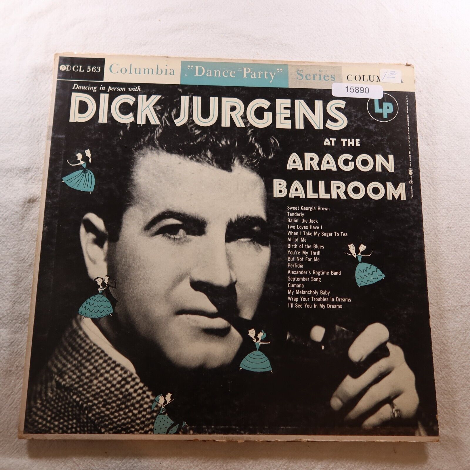 Dick Jurgens At The Aragon Ballroom   Record Album Vinyl LP