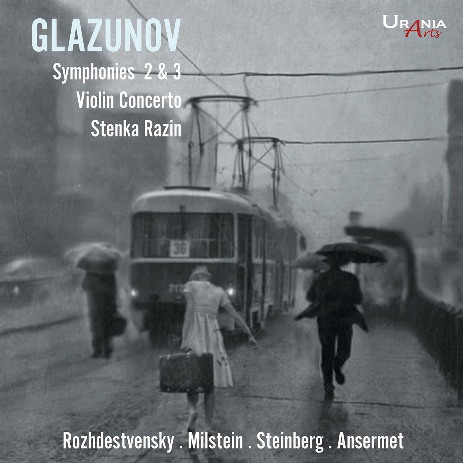 Nathan Milstein Aleksandr Glazunov: Symphonies 2 & 3, Violin Concerto, Sten (CD)