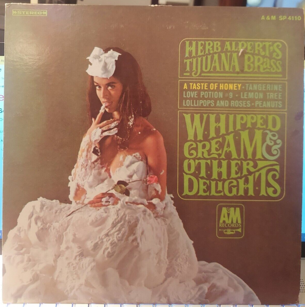 Herb Alpert's Tijuana Brass–Whipped Cream & Other Delights Vinyl, LP 1965 A&M/VG