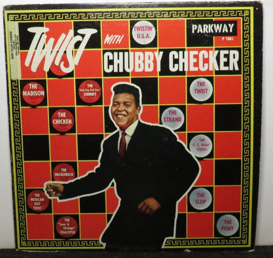 CHUBBY CHECKER TWIST WITH (VG) P-7001 LP VINYL RECORD