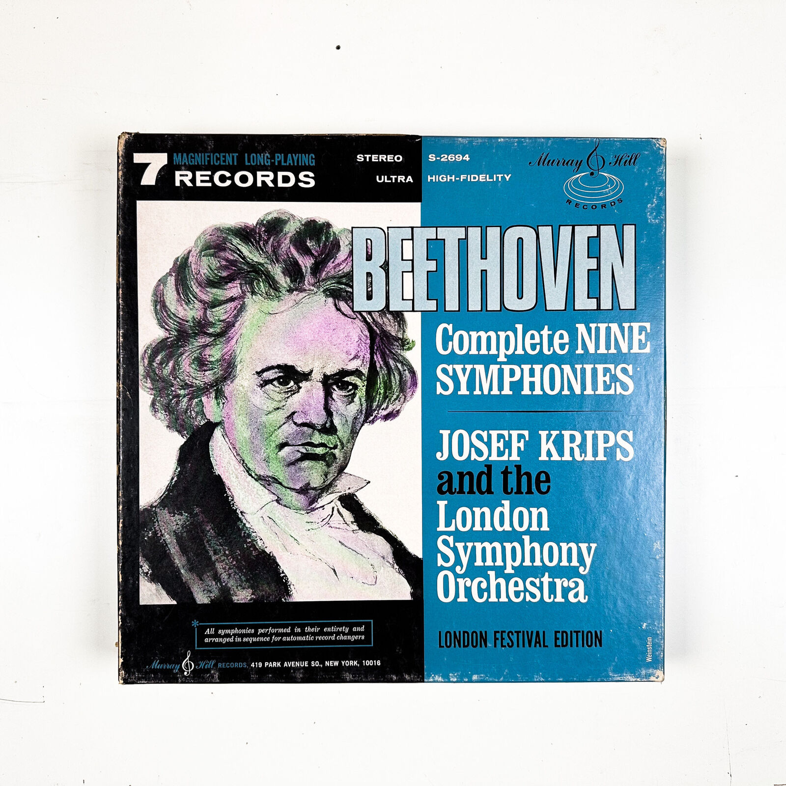 Beethoven : Josef Krips, London Symphony Orchestra - Complete Nine Symphonies- 